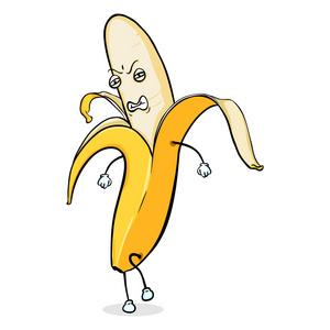 肌肉的香蕉字符