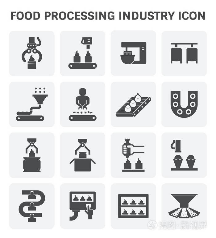 食品加工图标