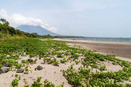 尼加拉瓜 Ometepe 岛海滩