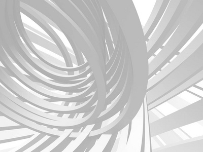 抽象几何艺术装饰样机背景白色与阴影