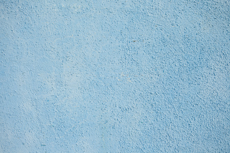 从布拉诺岛的房子蓝色外墙抹灰