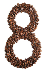 咖啡豆 8 的号