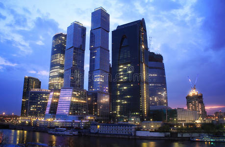 莫斯科城市摩天大楼