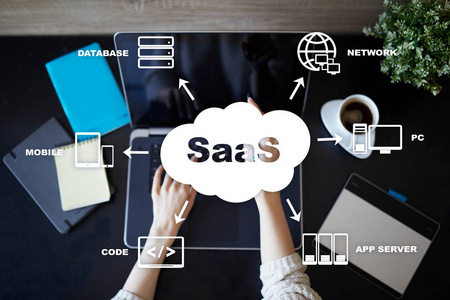 Saas, 软件作为一种服务。互联网和网络概念