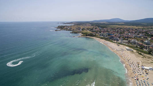 Lozenets 度假村，保加利亚的鸟瞰图