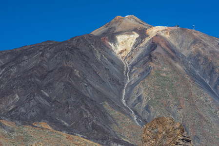 火山的顶端