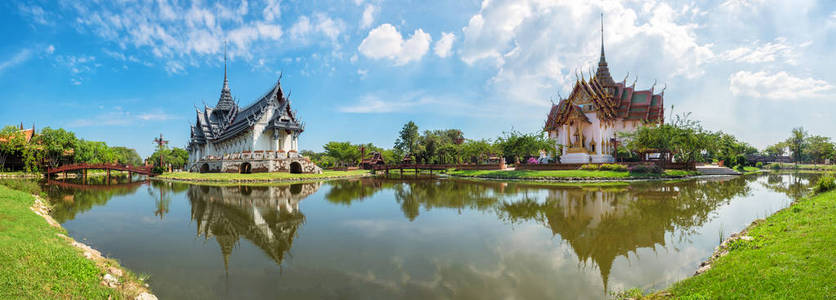 驱车波罗萨宫 古城，曼谷，泰国