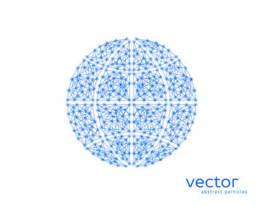 地球的抽象矢量图