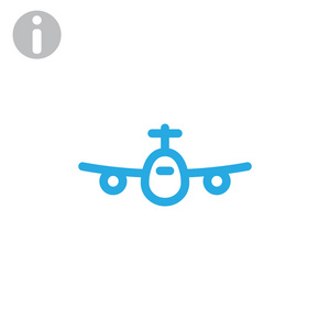 运输飞机图标图片