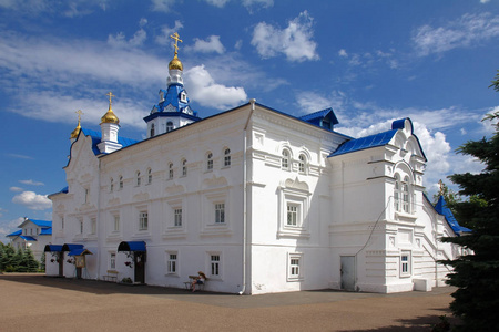 在俄罗斯喀山的 Zilant 修道院