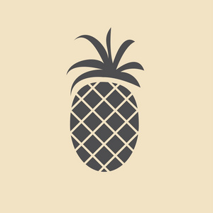 菠萝水果图标