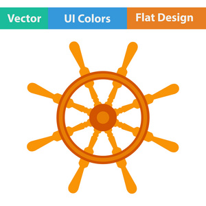 平面设计图标的方向盘