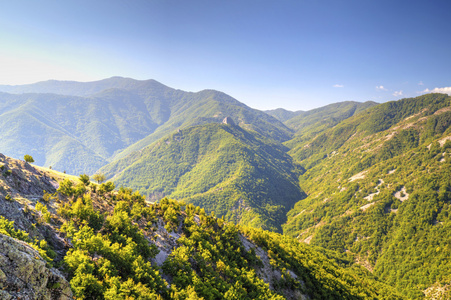 美丽的山景观