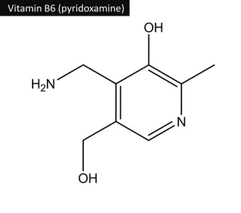 吡哆胺维生素b6的分子结构