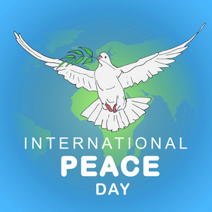 国际和平日概念