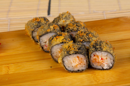 蟹肉香煎卷图片