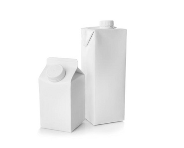 两个简单的牛奶箱子图片