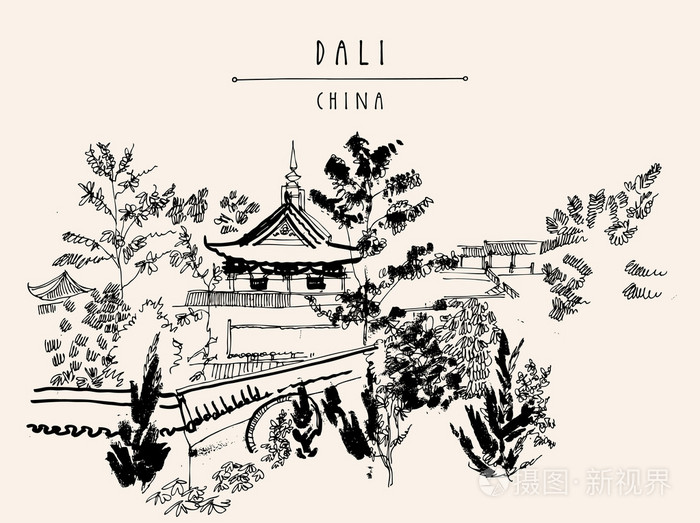云南大理中国寺庙
