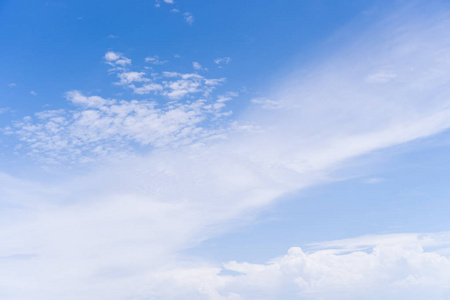 复制空间夏季蓝天白云抽象背景
