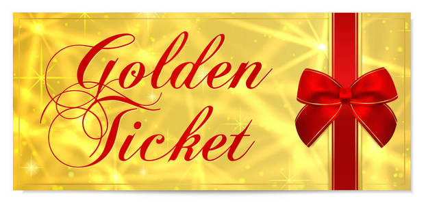 金票, 金票 撕掉 矢量模板设计与明星金色背景。适用于优惠券, 任何节日, 聚会, 电影院, 活动, 娱乐节目, 音乐会