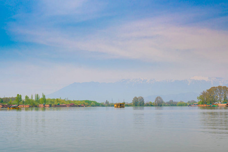 克什米尔印度达尔湖