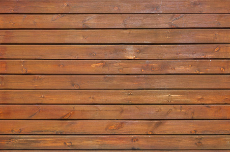水平木板墙壁在褐色口气, 背景