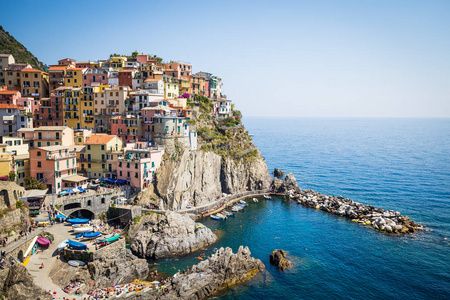 Manarola 在五渔村，意大利   2016 年 7 月最抢眼