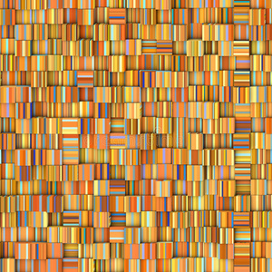 条纹橙黄色瓷砖马赛克图案背景图片