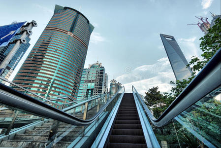 上海街道自动扶梯