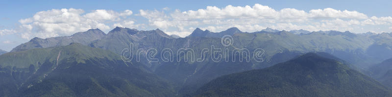 高加索山脉山景。