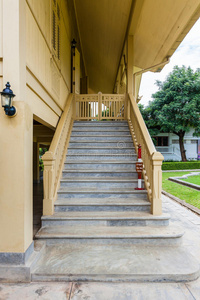 泰国传统老楼梯