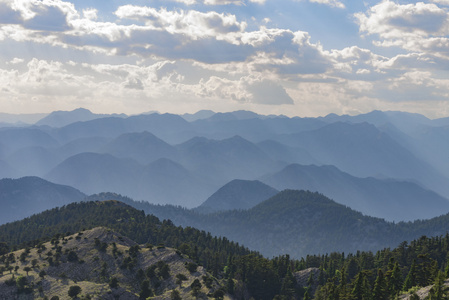 山脉与地中海山