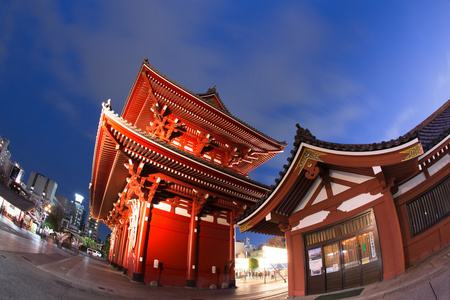 浅草寺，浅草，东京，日本