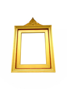 黄金窗口泰国寺庙风格分离