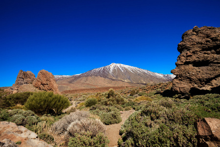 美丽的特内里费岛火山埃泰