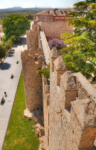阿维拉，西班牙的古城墙