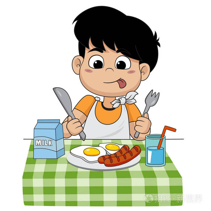 孩子吃早餐会影响孩子的成长
