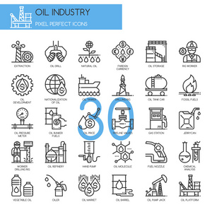 石油行业图标集