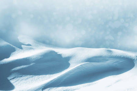 背景。冬季景观。纹理的雪