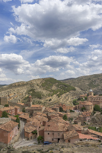 美丽的西班牙，阿尔特鲁埃尔省的村庄