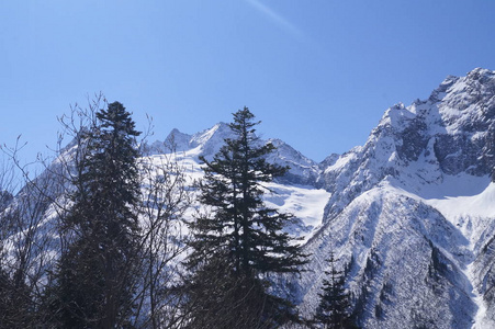 自然, 环境, 风景, 亲切, 出城, 风景, 远景, 远景, 山