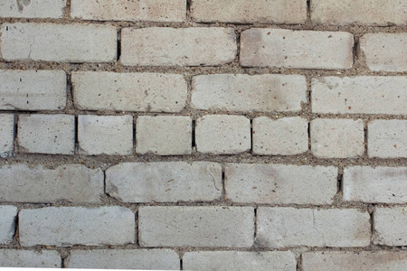 矩形白硅酸盐砖空白洁净墙碎片的抽象背景