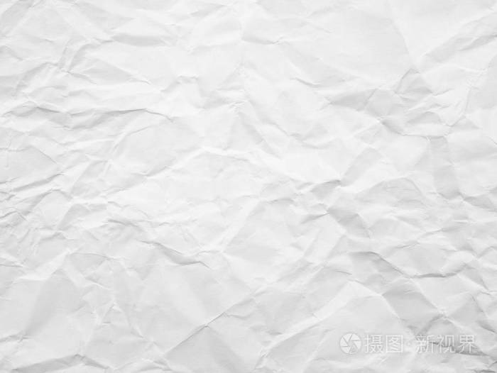 白色折痕纸张纹理背景