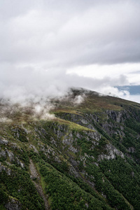 挪威自然的空中拍摄