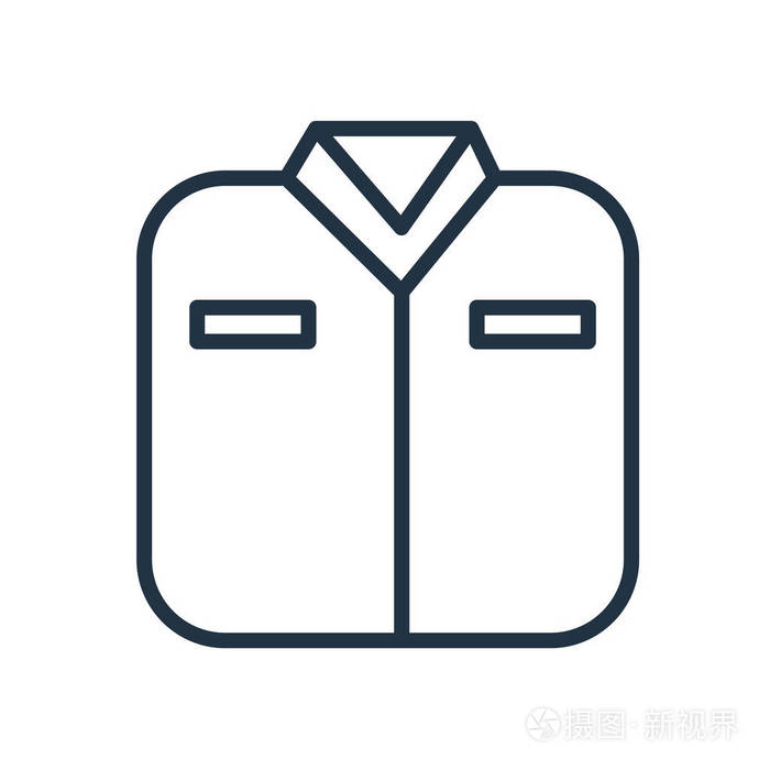 衬衫logo图片欣赏,品牌衬衫logo图片大全 衬衫图标矢量隔离白色背景, 衬衫透明标志