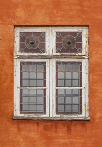 从尼哈芬海港, 哥本哈根, 丹麦五颜六色的门面窗口