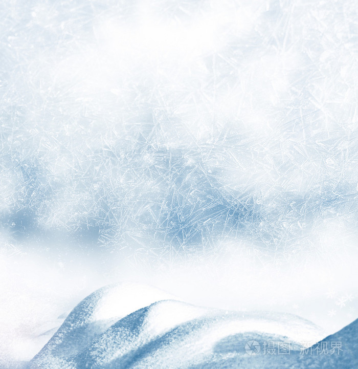 雪的背景.冬季景观.纹理的雪