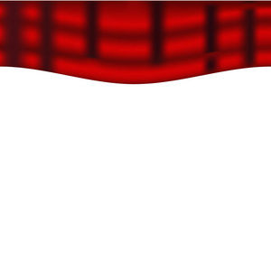 红色舞台。矢量插图。红色的窗帘。白色背景上的场景