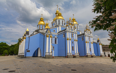 圣迈克尔斯金色圆顶寺。基辅，乌克兰