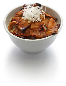 红烧猪肉饭碗, butadon, 日本料理